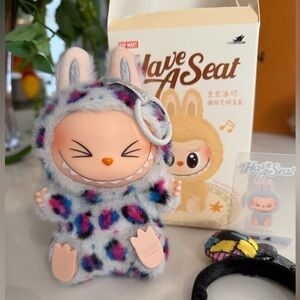 Custom Labubu Doll “HEHE” from the HAVE A SEAT SERIES. NWB ~ Outfit Included